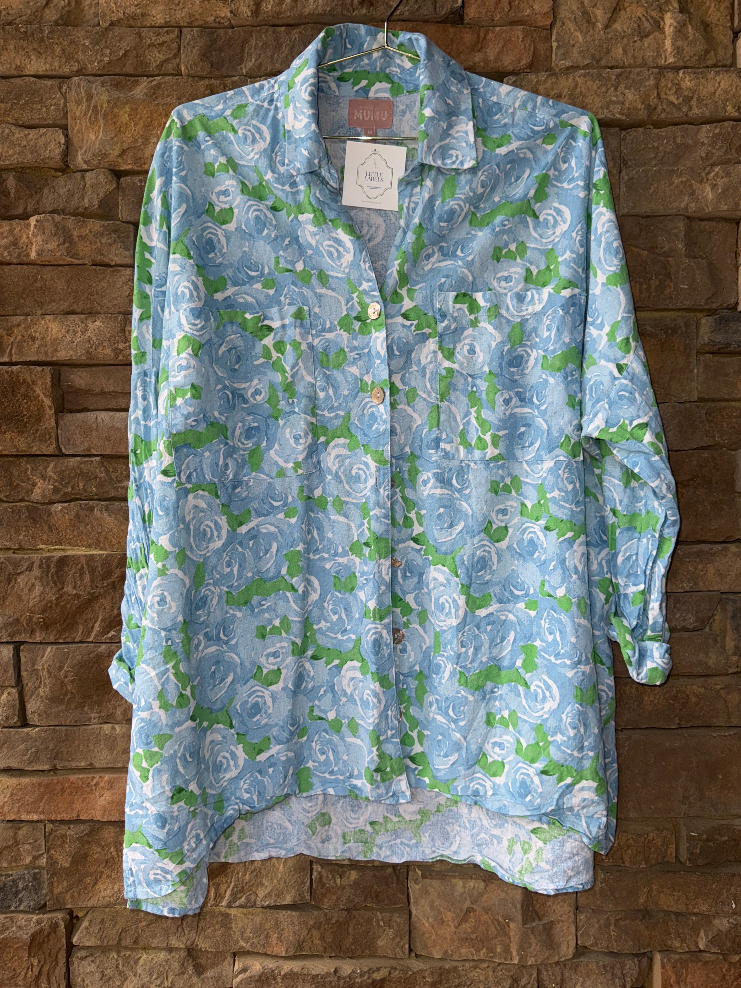 Show Me Your Mumu Johns Button Down Shirt M