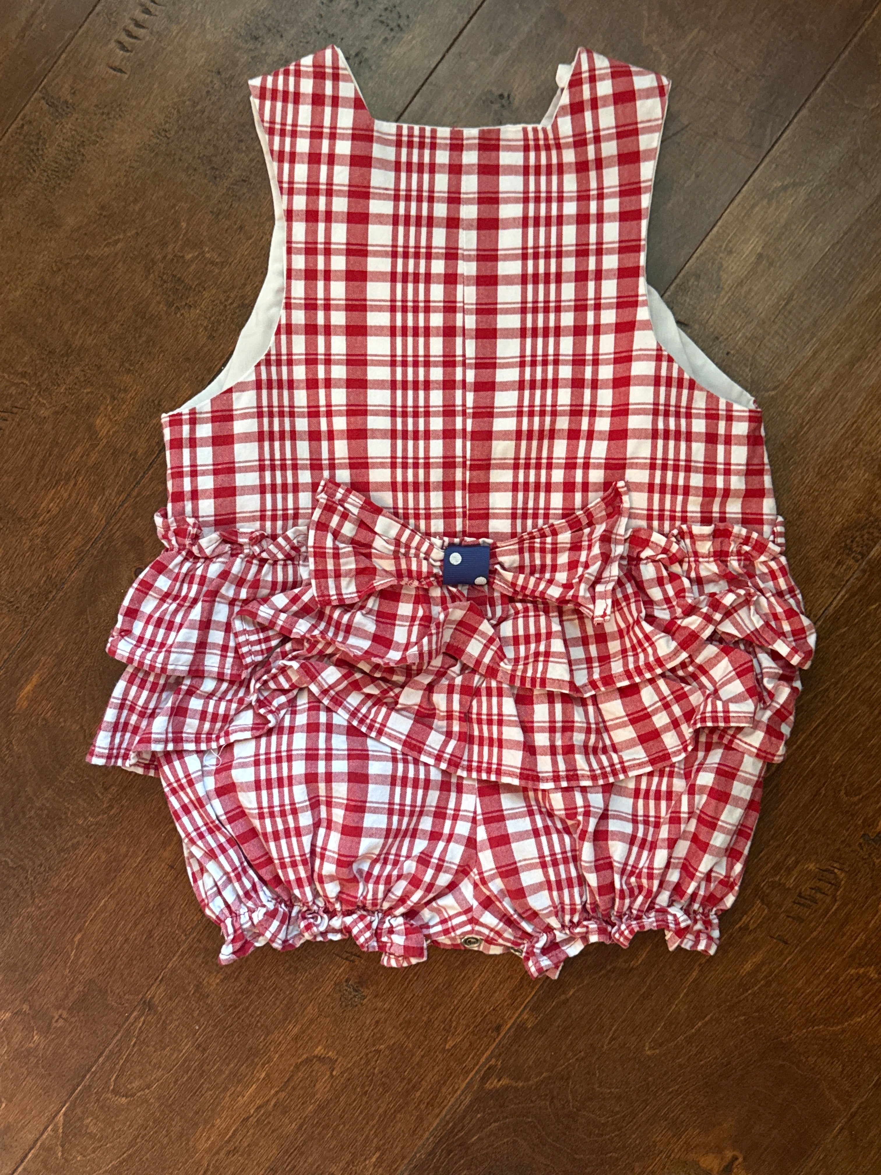 Bailey Boys Sailboat Ruffle Bubble 24M
