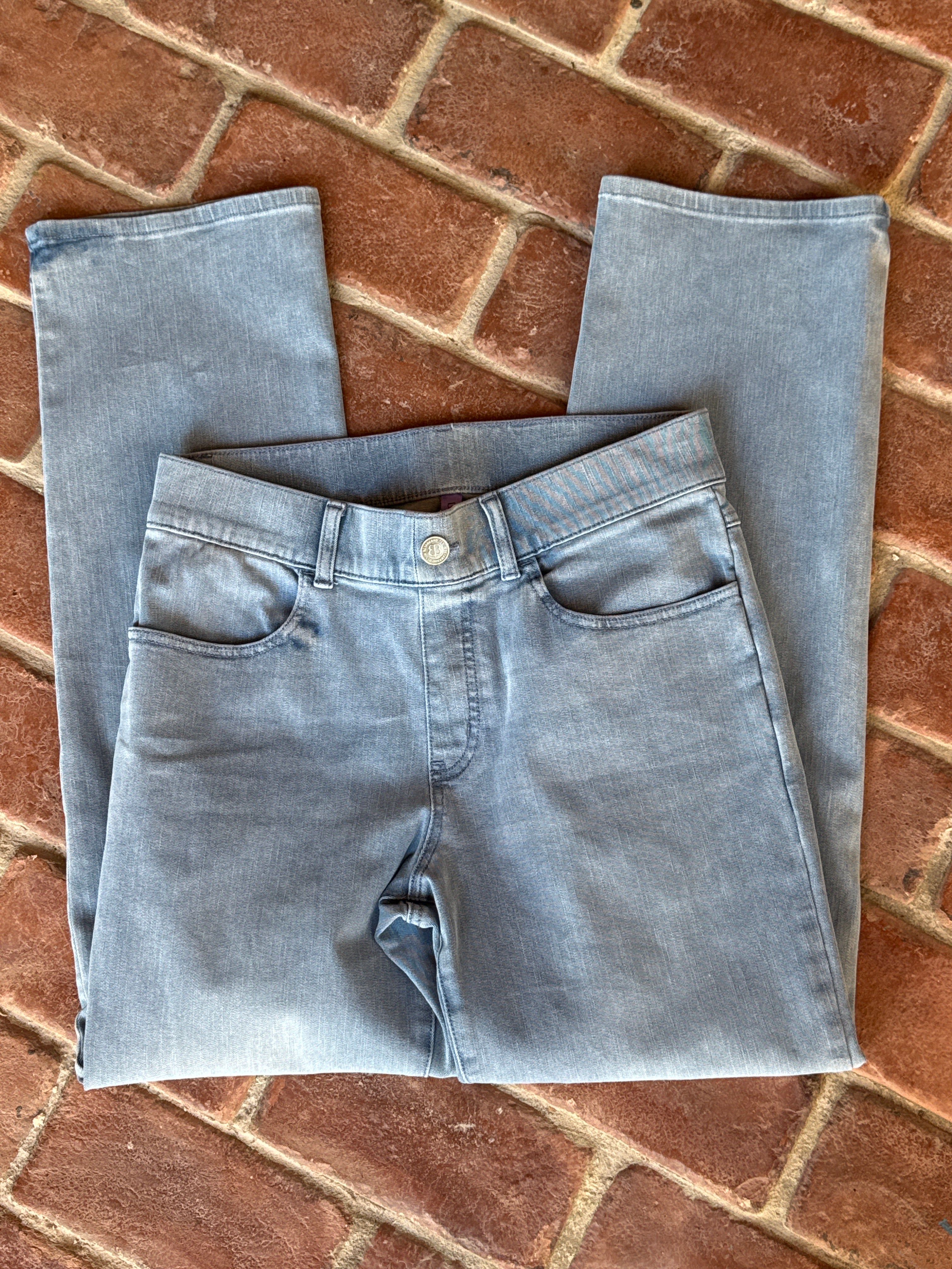 BetaBrand Light Wash Denim Pant Medium