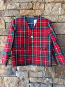 Plaid Ls Blazer 3T