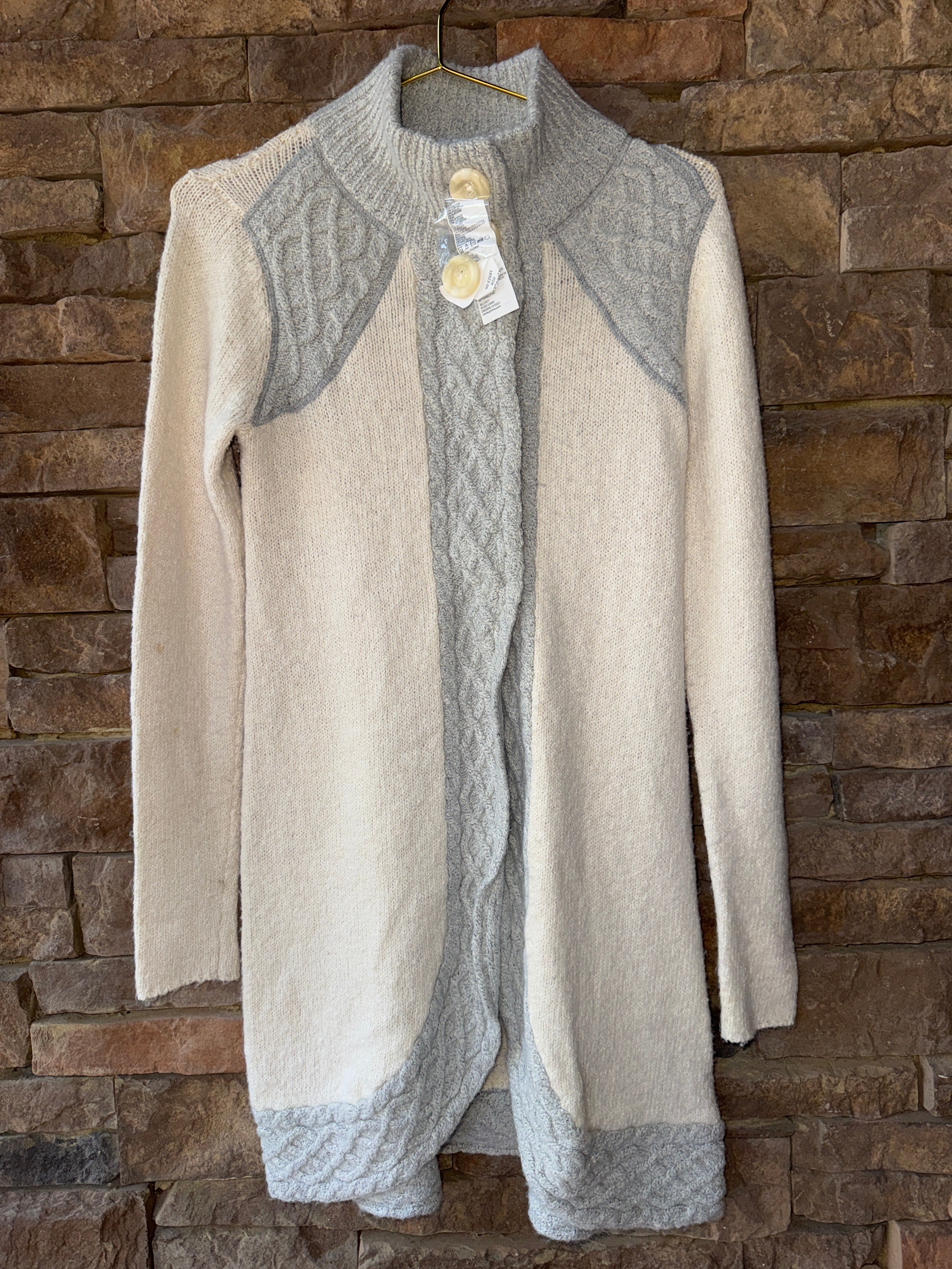 Prana Button Front Cardigan XS