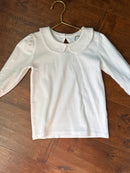 Pima Cotton Ls Peter Pan Collar Shirt 5