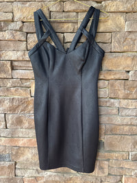 Guess Strappy Black Dress 10