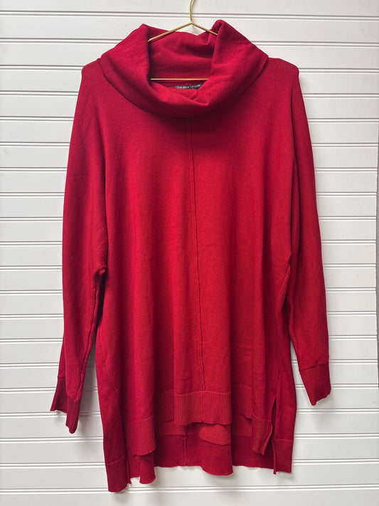 C&T Red Sweater 3X