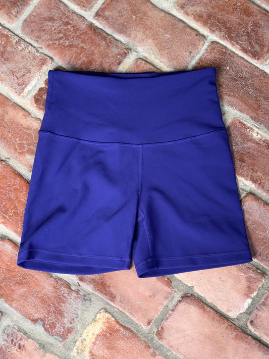 Zella Purple Biker Short S