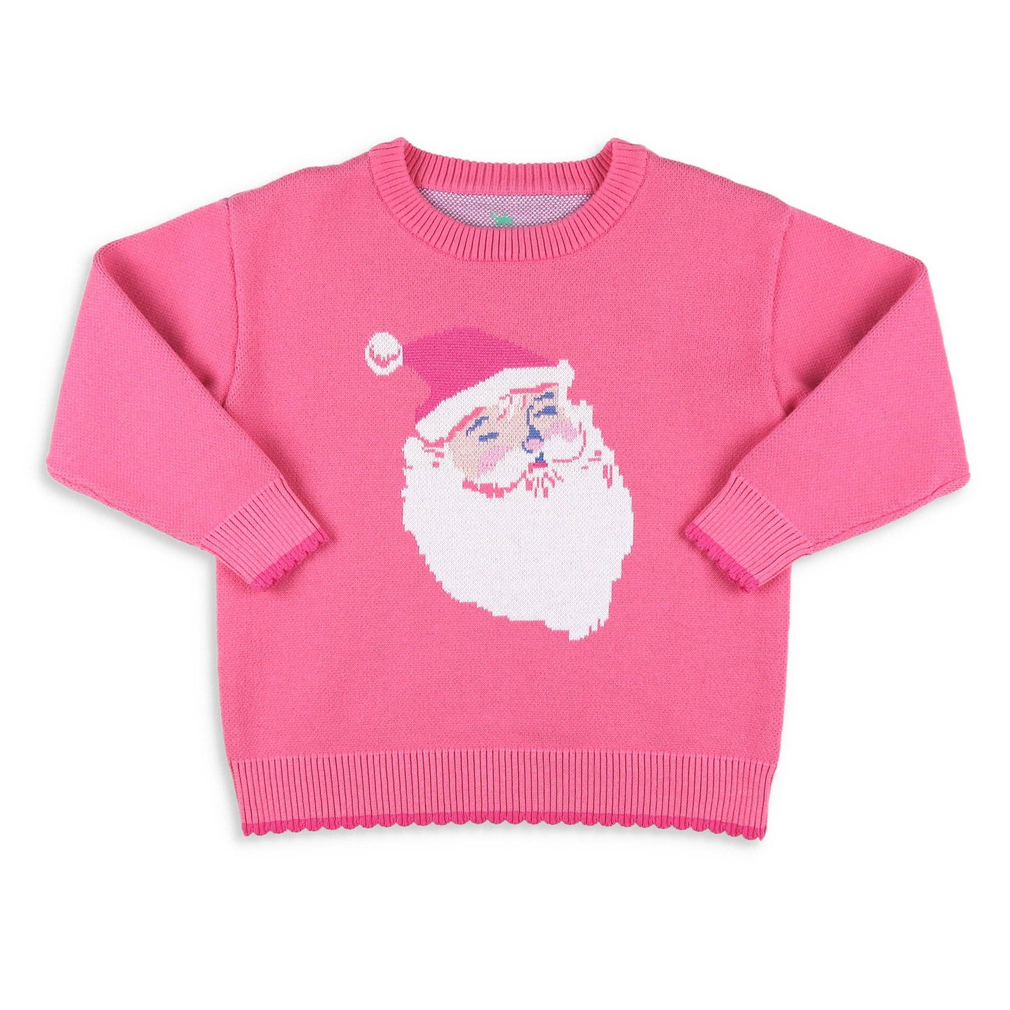 Girls Sweater - Jolly Santa: S