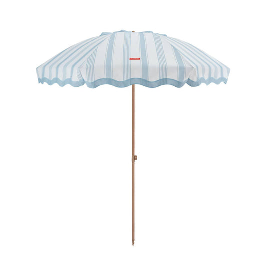 Premium blue beach umbrella