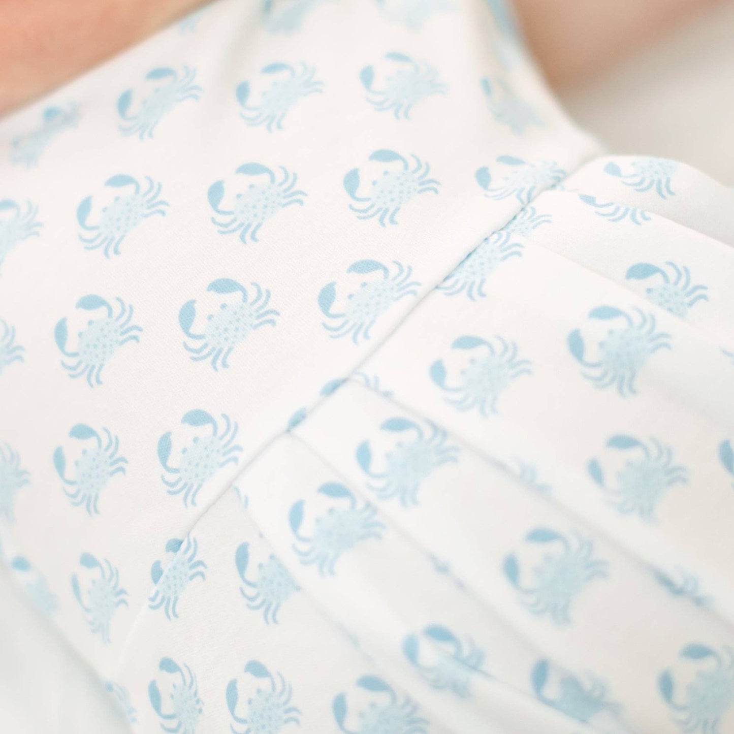 Little Crawlers Print Bubble - Light Blue