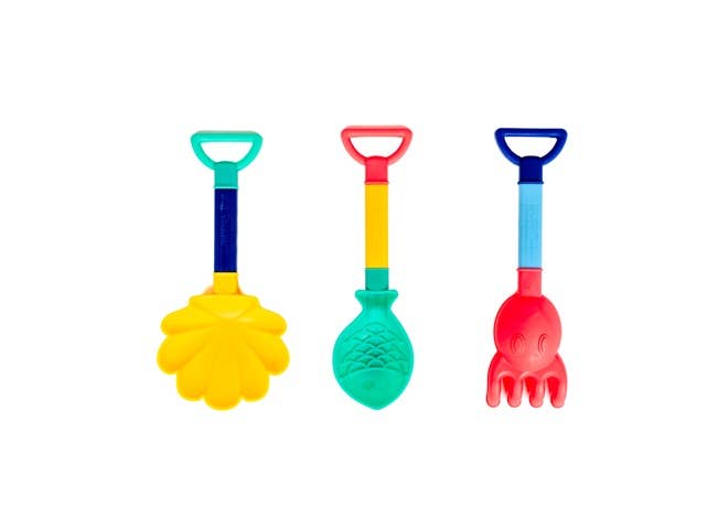 Sand Tools Label Toysmith 3-Piece Sand Tool Set – Little Labels Co