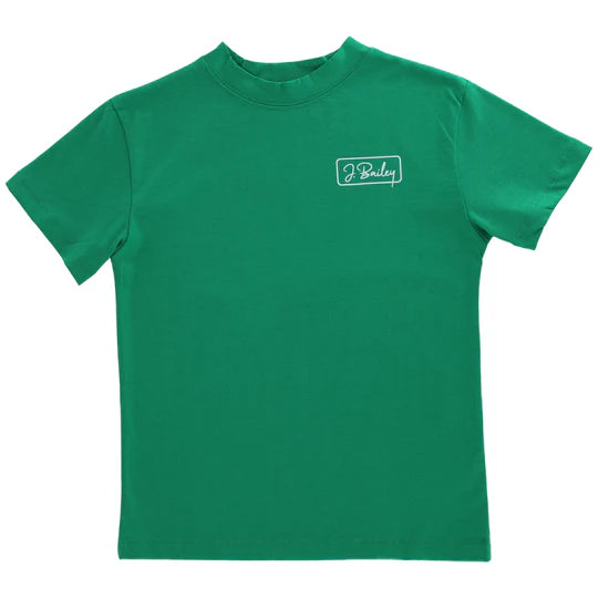 Sailboat on Green Tee