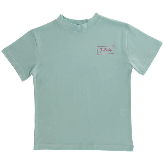 Crab on Seaglass Tee