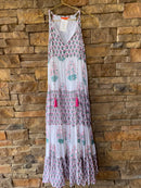 Oliphant Sleeveless Algarve Floral Maxi XS