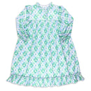 Girls Gown - Frosted Christmas: L