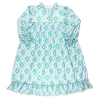 Girls Gown - Frosted Christmas: L