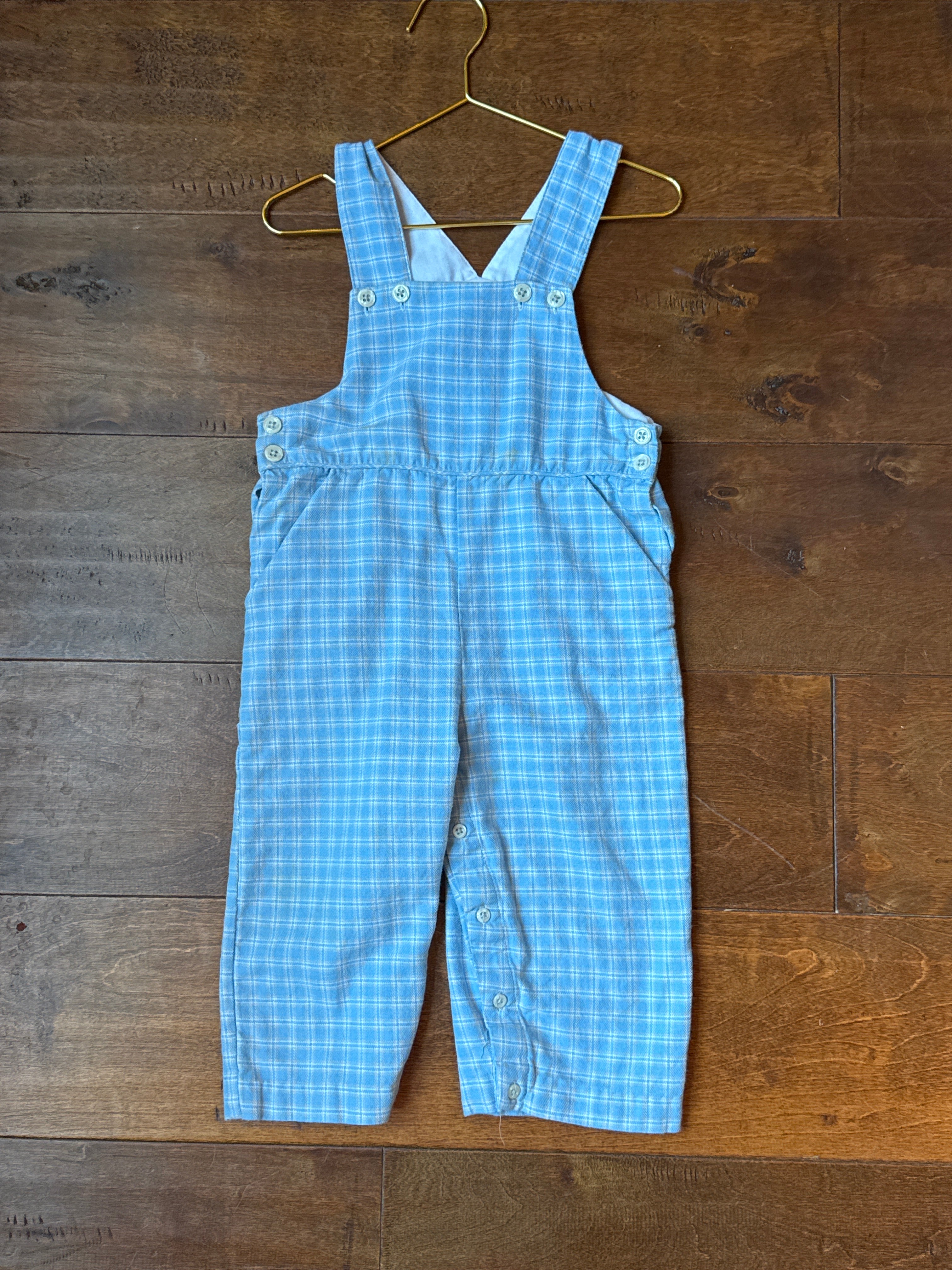 Strasburg Gingham Overall 24m