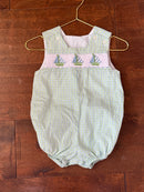 Bailey Boys Sailboat Smocked Bubble 6m