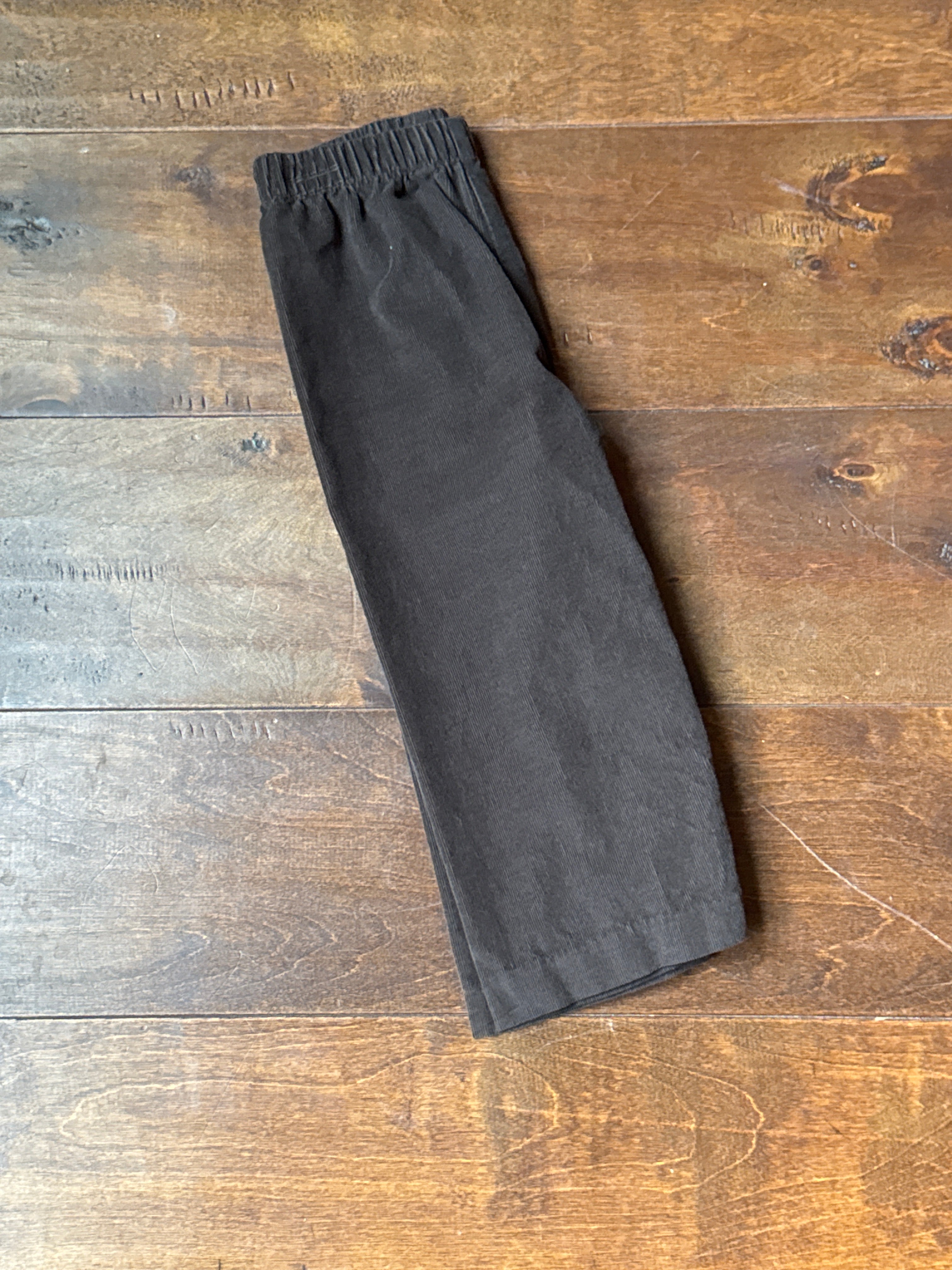 Shrimp & Grits Kids Cord Brown Pant 2T