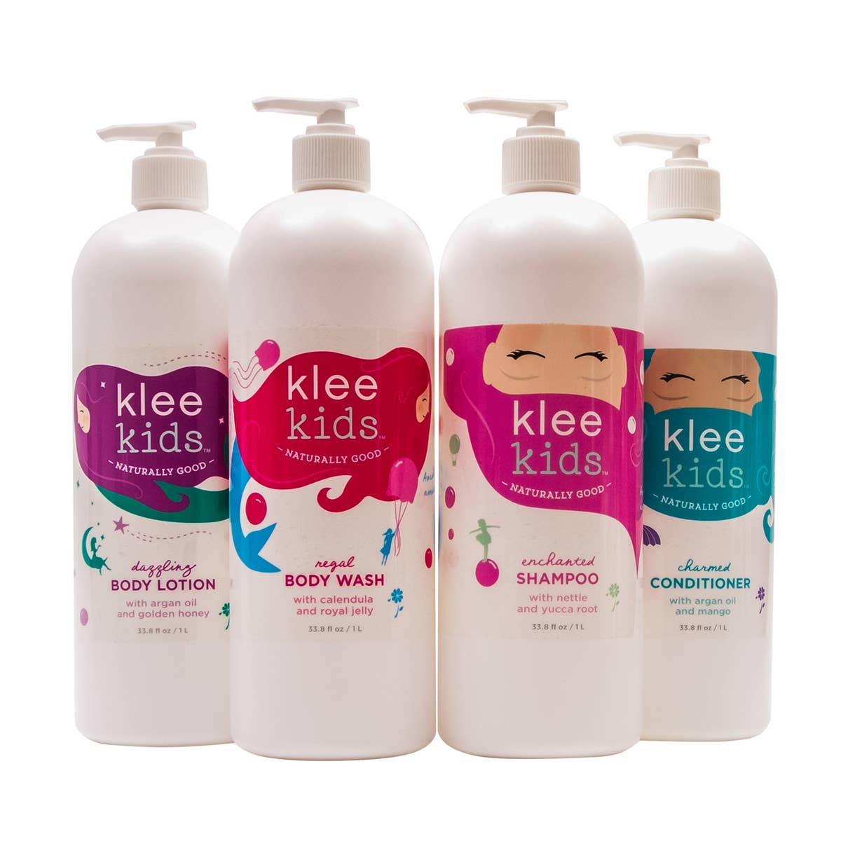 Klee Kids Enchanted Shampoo w/ Nettle & Yucca Root, 1L