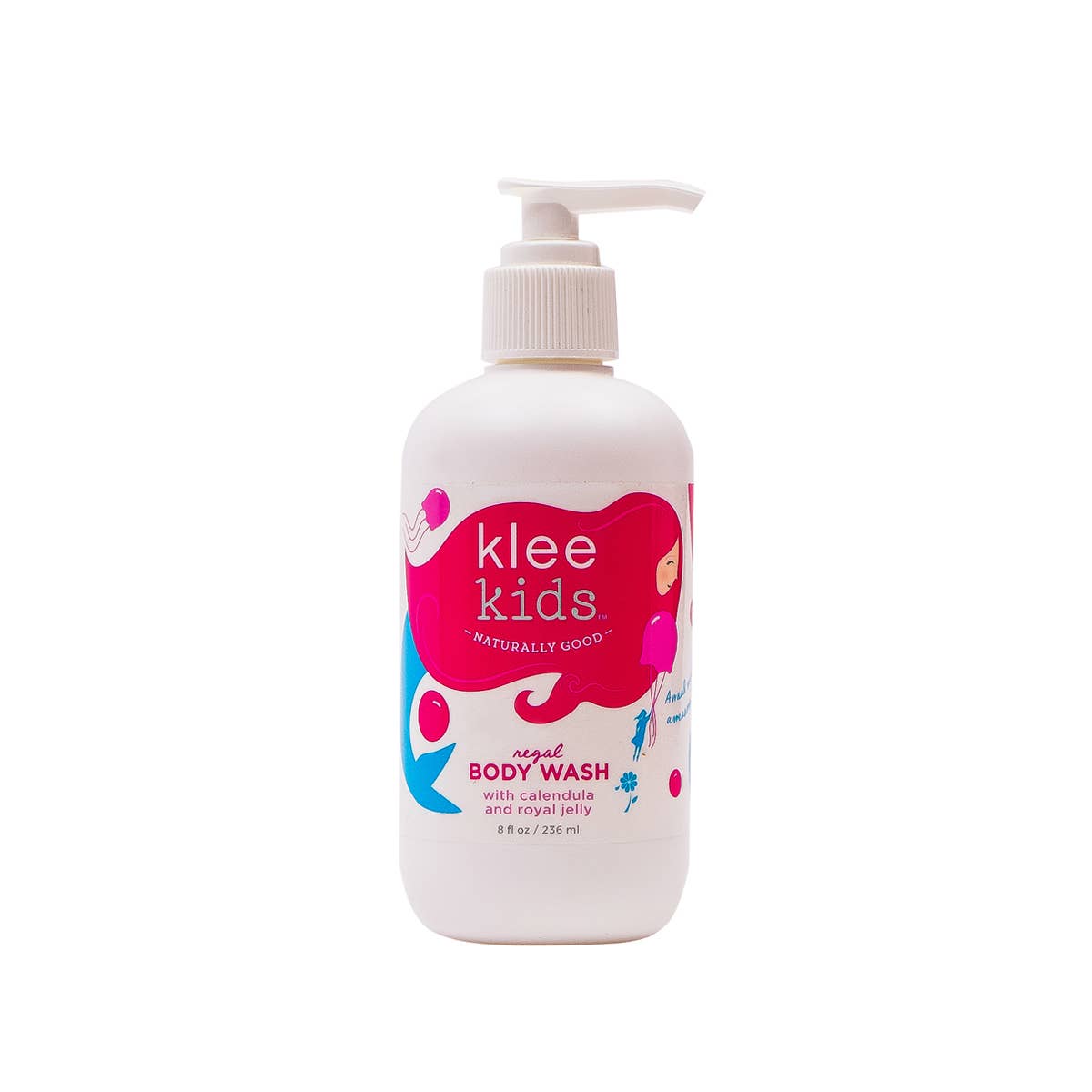 Klee Kids Regal Body Wash w/ Calendula & Royal Jelly, 8 oz: Regal Body Wash, 8 oz