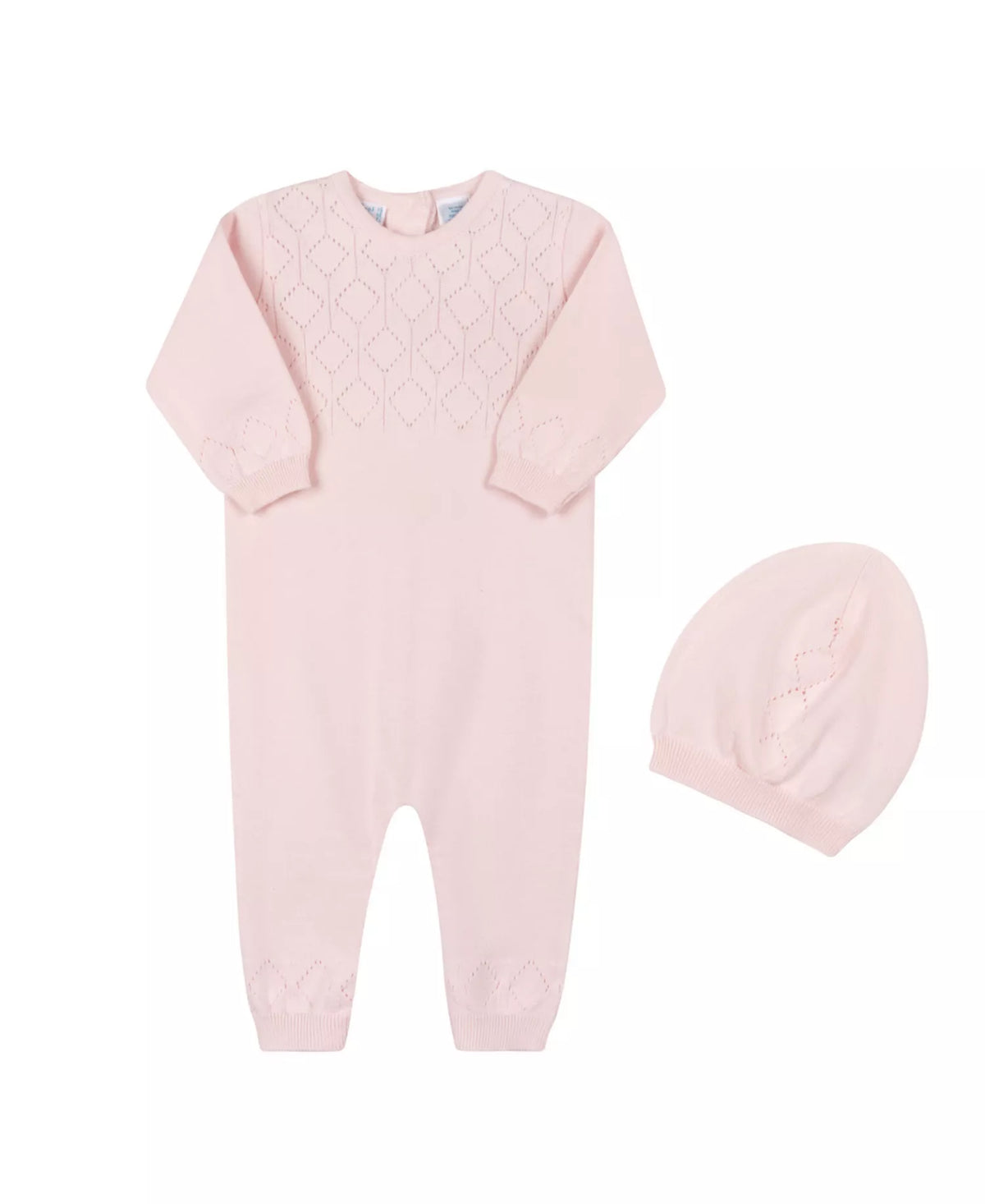 Lux Pointelle Knit Romper