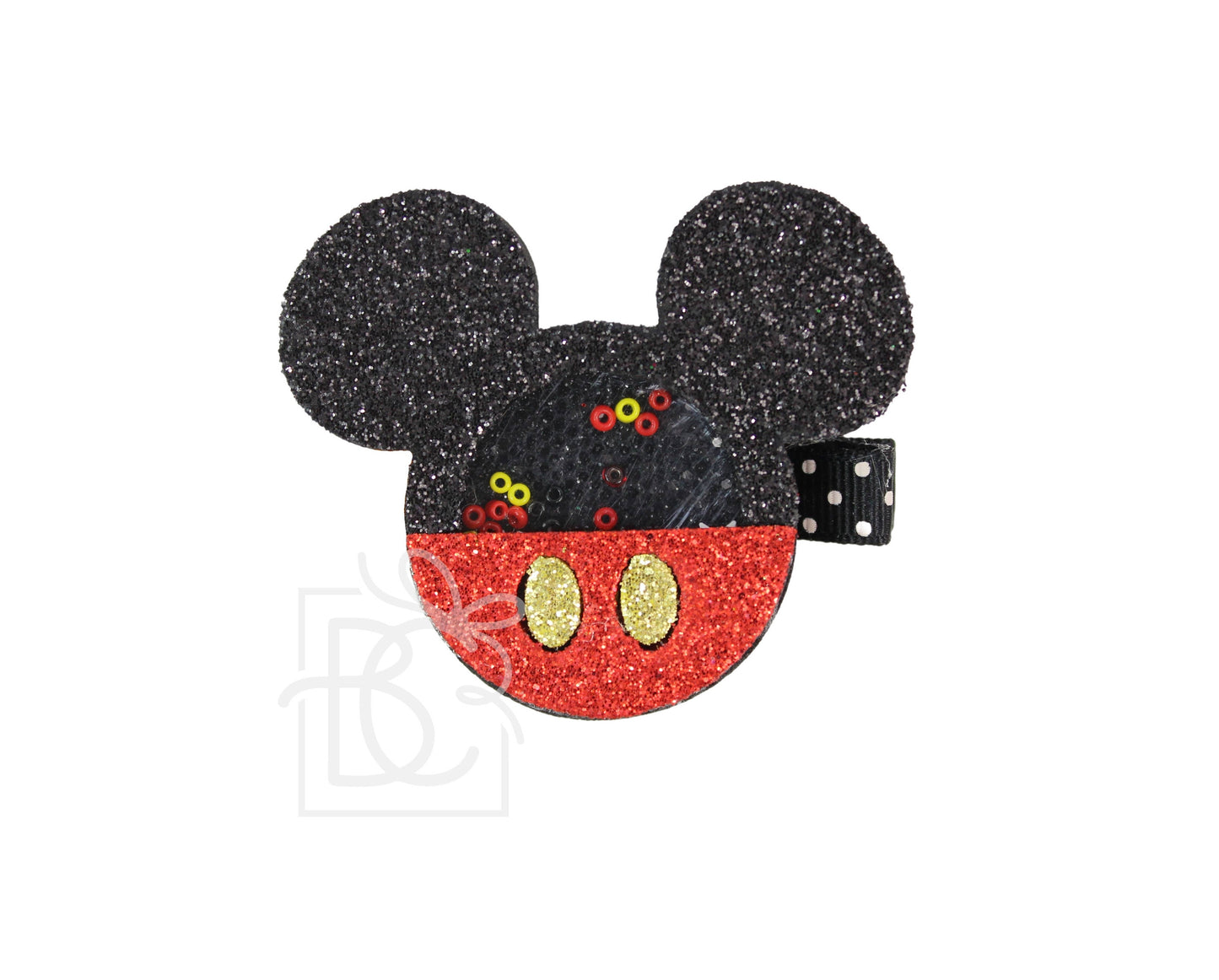 Shaker Handcrafted Hair Clip: CASTLE(HOT PINK)