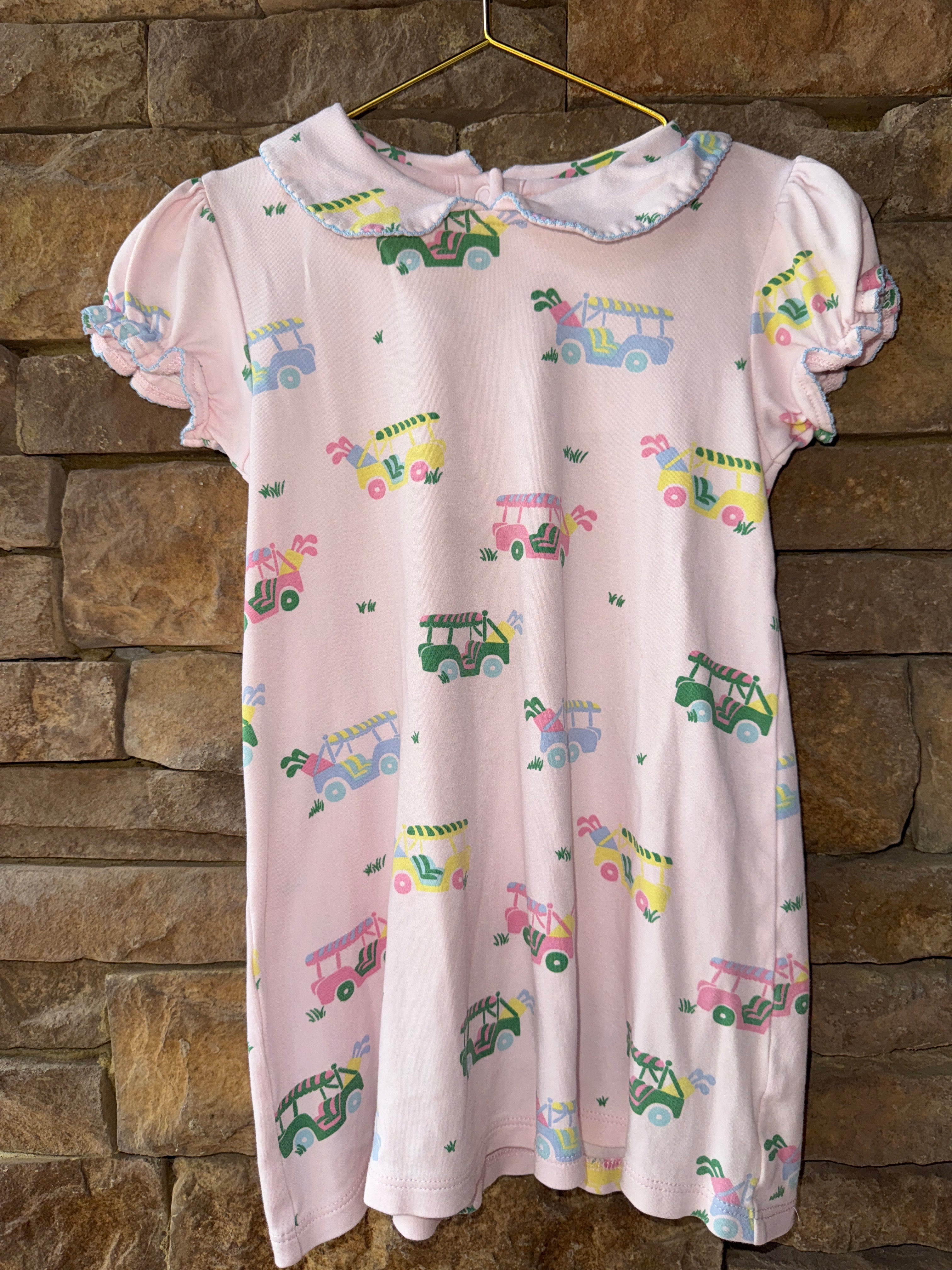 TBBC Golf Print Play Collared Dress 4T