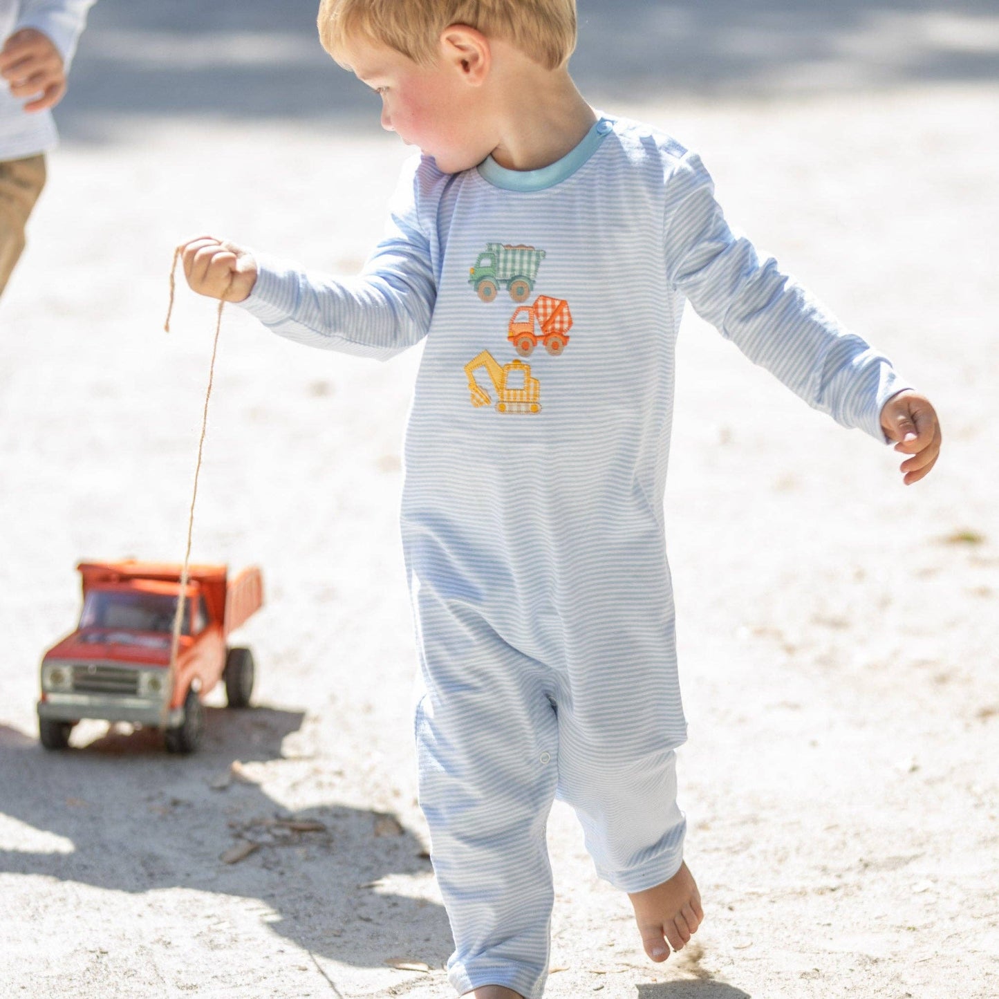 Tough Trucks Romper