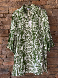 Elizabeth James Taylor Dress in Lilypad XL