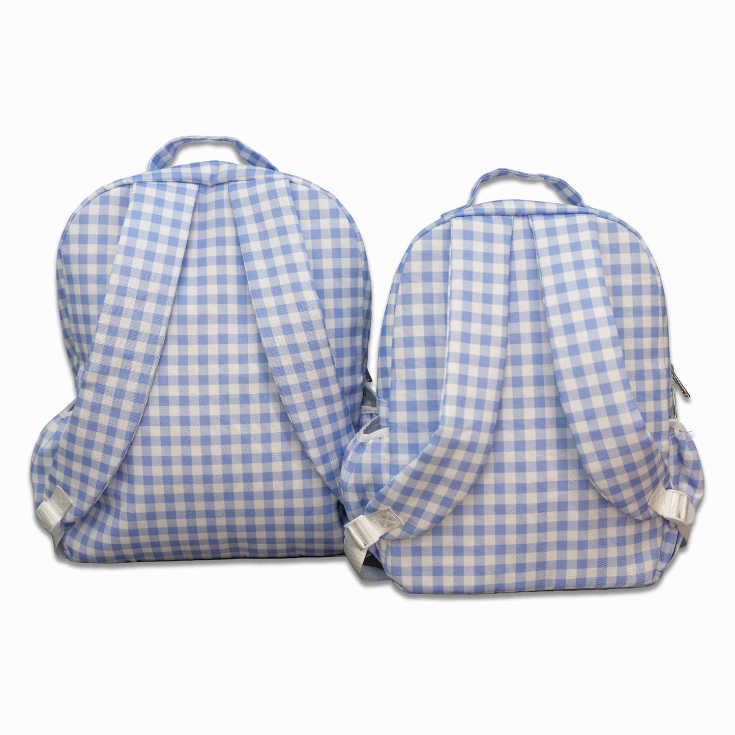 Boys Backpack - Blue Gingham: Standard