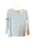 TBBC Striped Teal LS Shirt 7