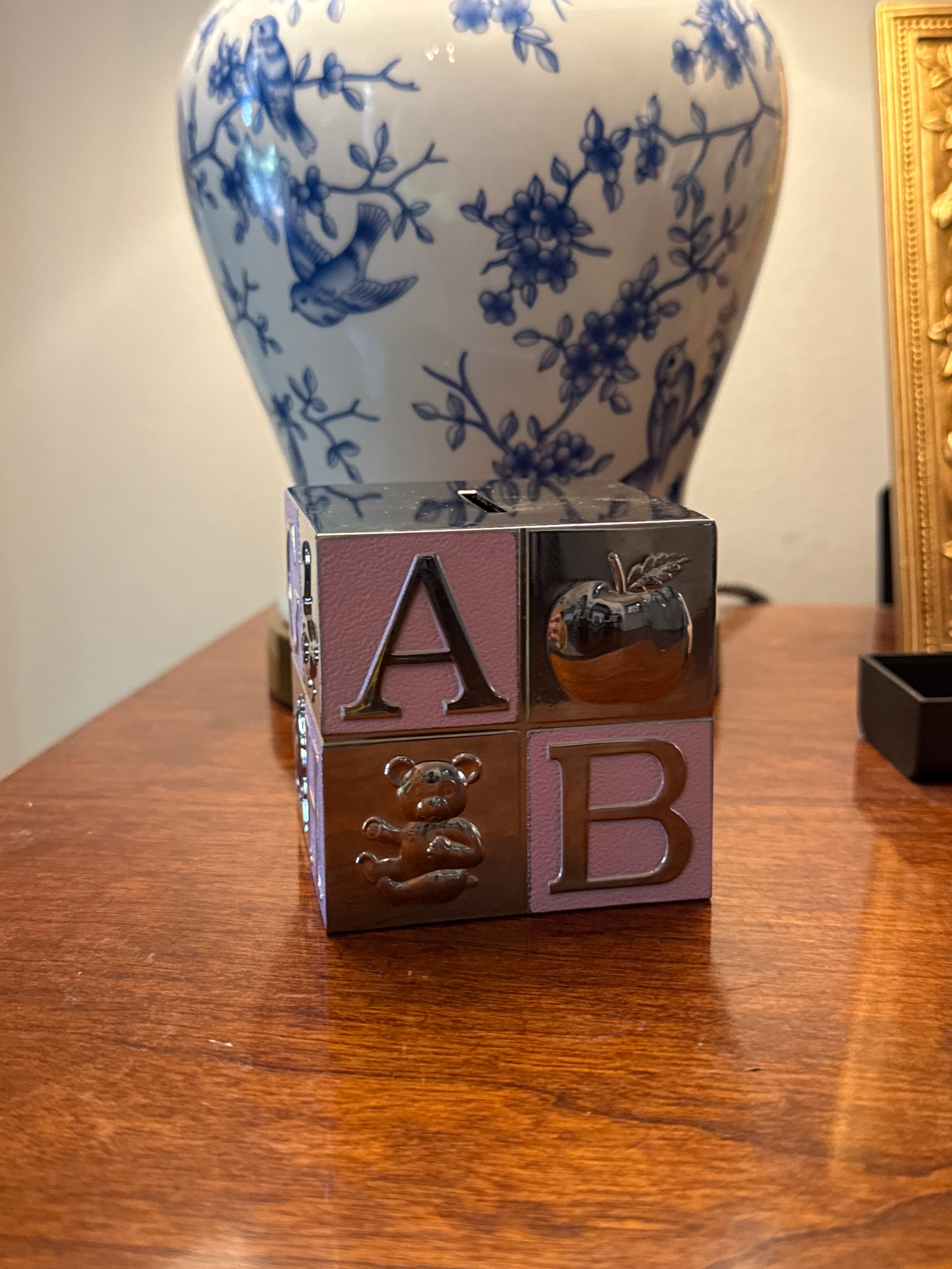 Lenox Childhood Memories ABC Bank Pink