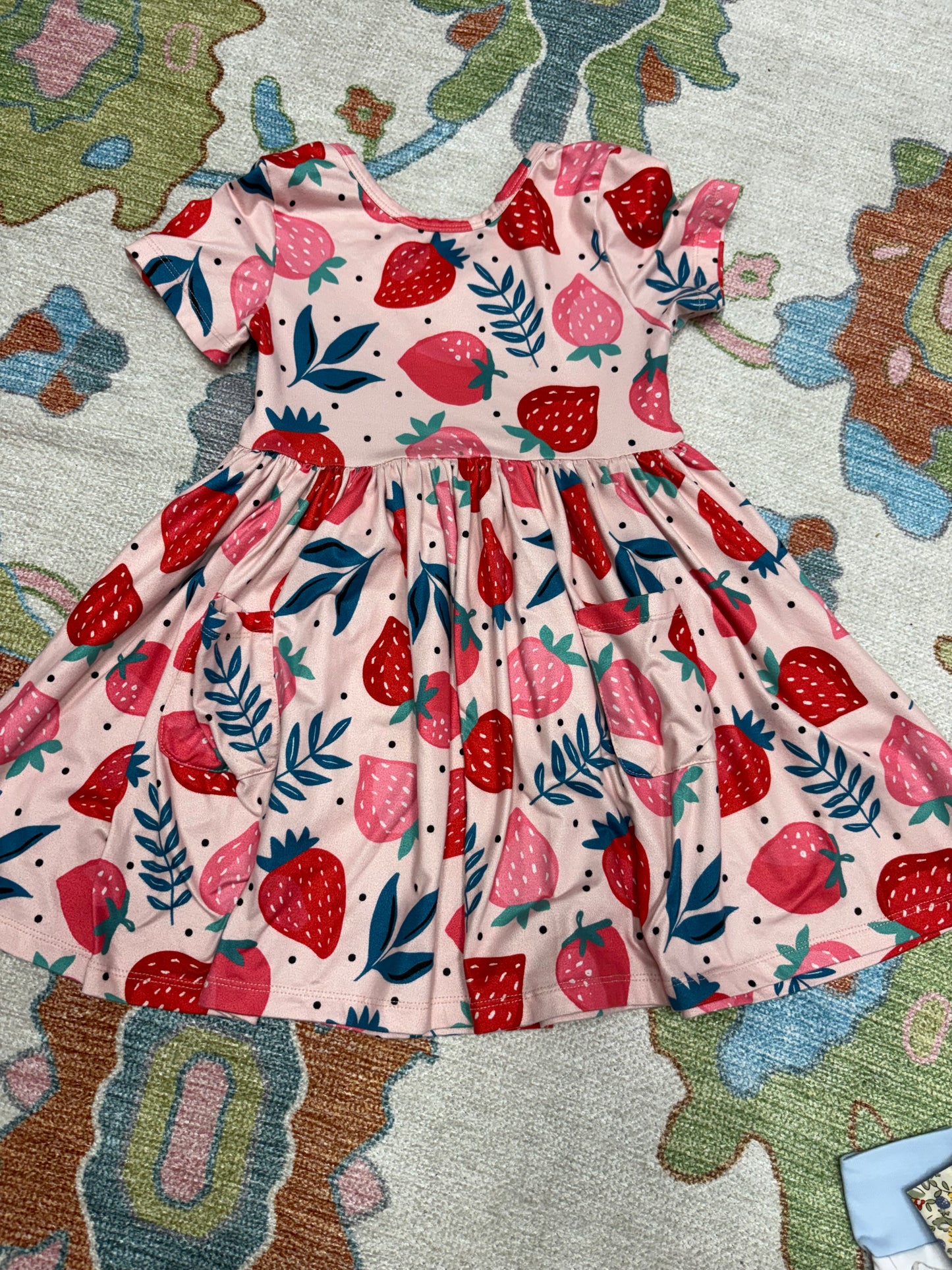 Mila & Rose Strawberry Dress 4T