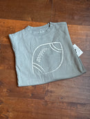 Mustard & Ketchup Gray Football Sweatshirt M (8/10)