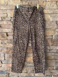 JCrew Leopard Winnie Pant 6