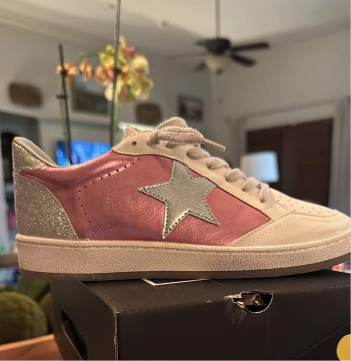 Shu Shop Kids Metallic Pink 4Y