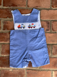 Anavini Cord Smocked Trucks JonJon 18M