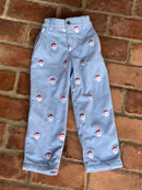 Smockingbird Cord Santa Pants 4