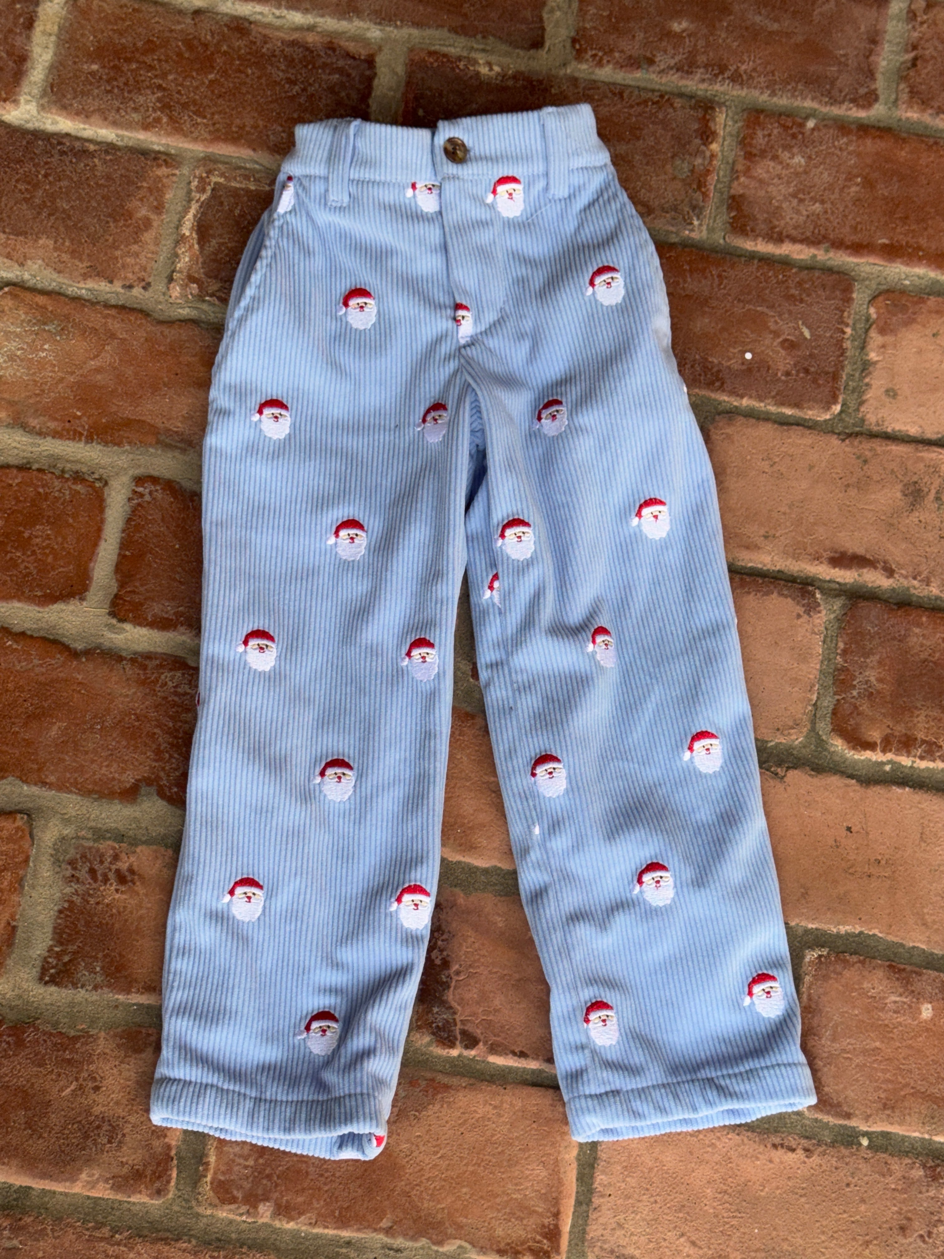 Smockingbird Cord Santa Pants 4