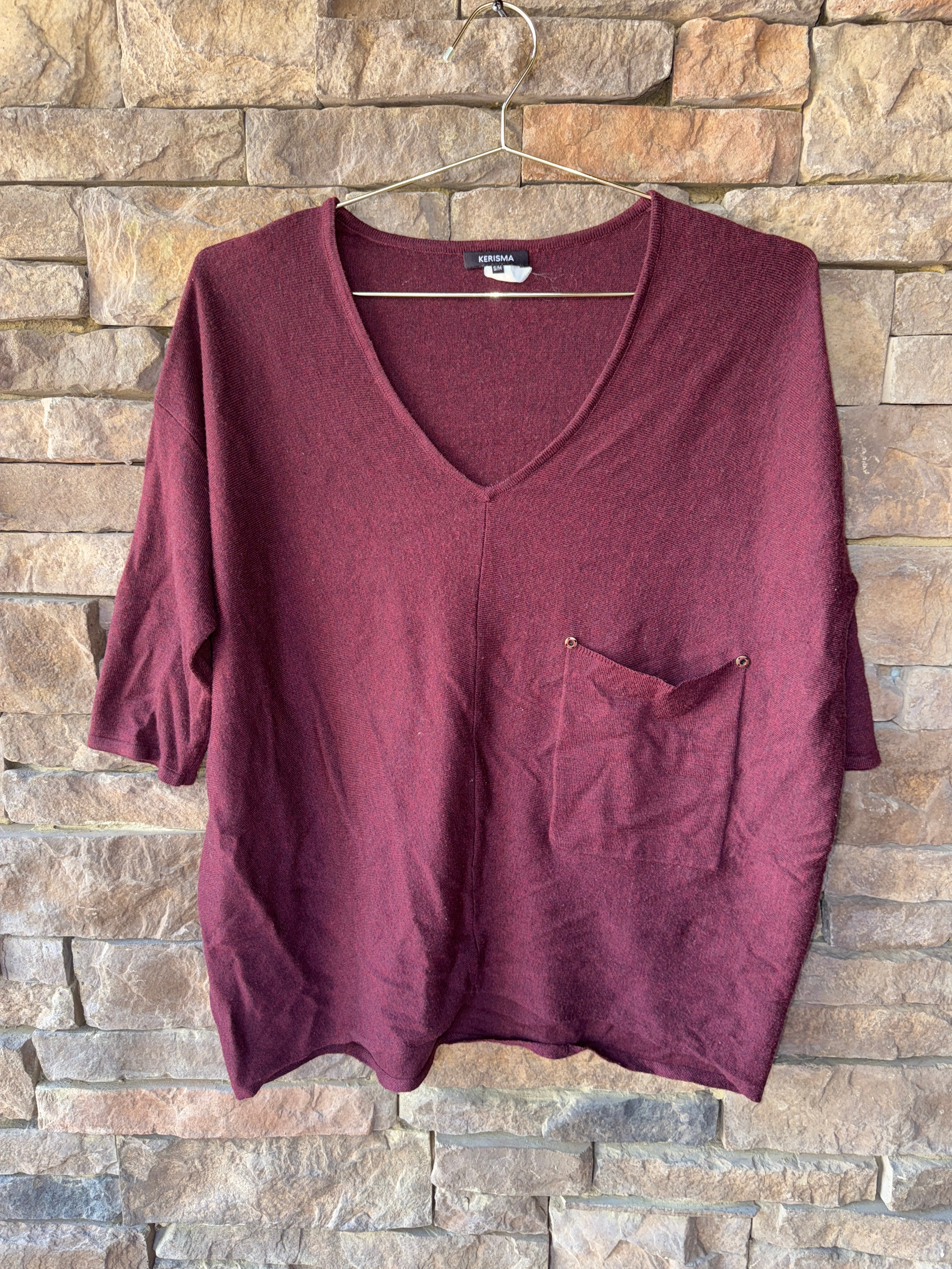 Kerisma Maroon Sweater S/M