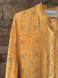 Taylor Tillman Cammie Dress Yellow Tile XL