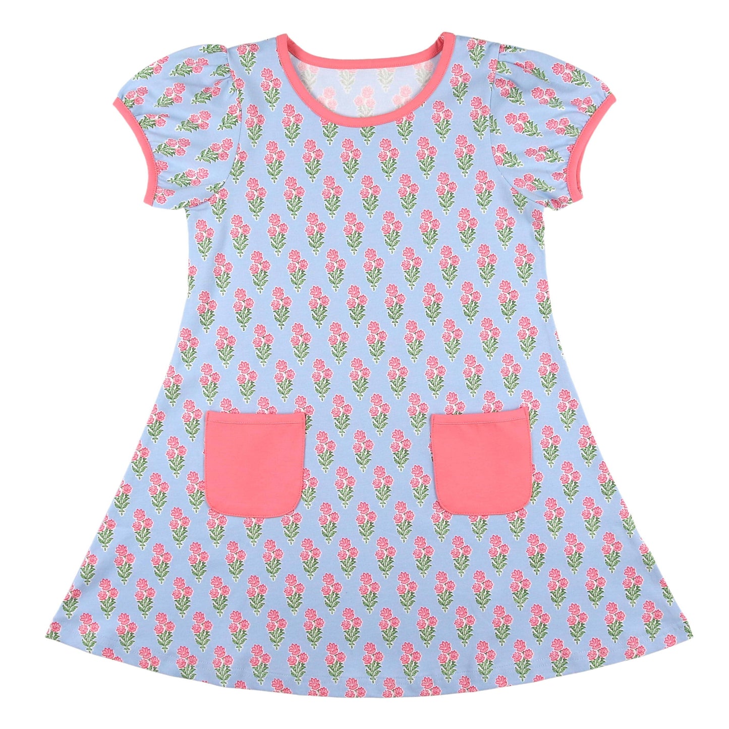 Coral Bouquet Play Dress