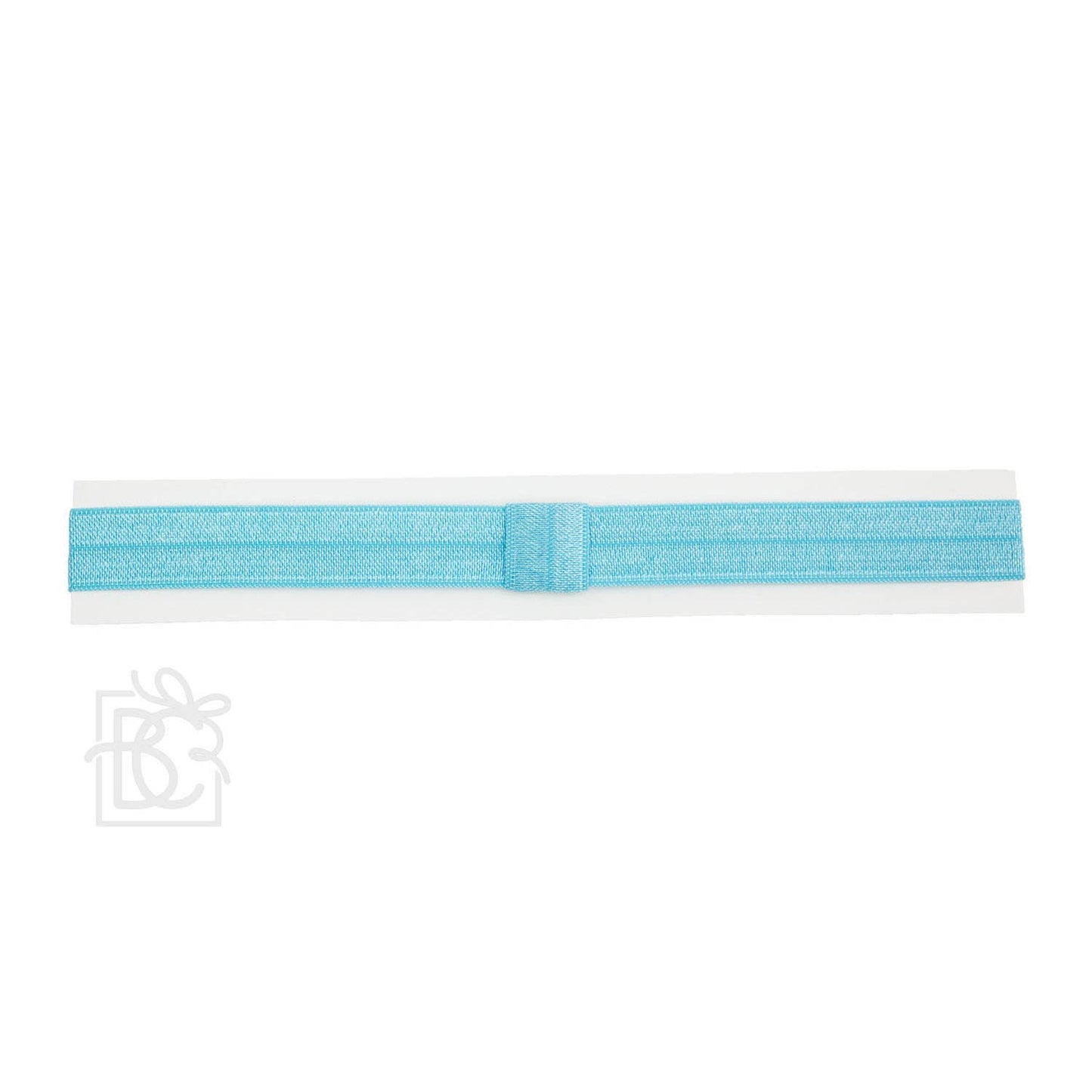 SKINNY ELASTIC HEADBAND: WHITE / 0-3 Months