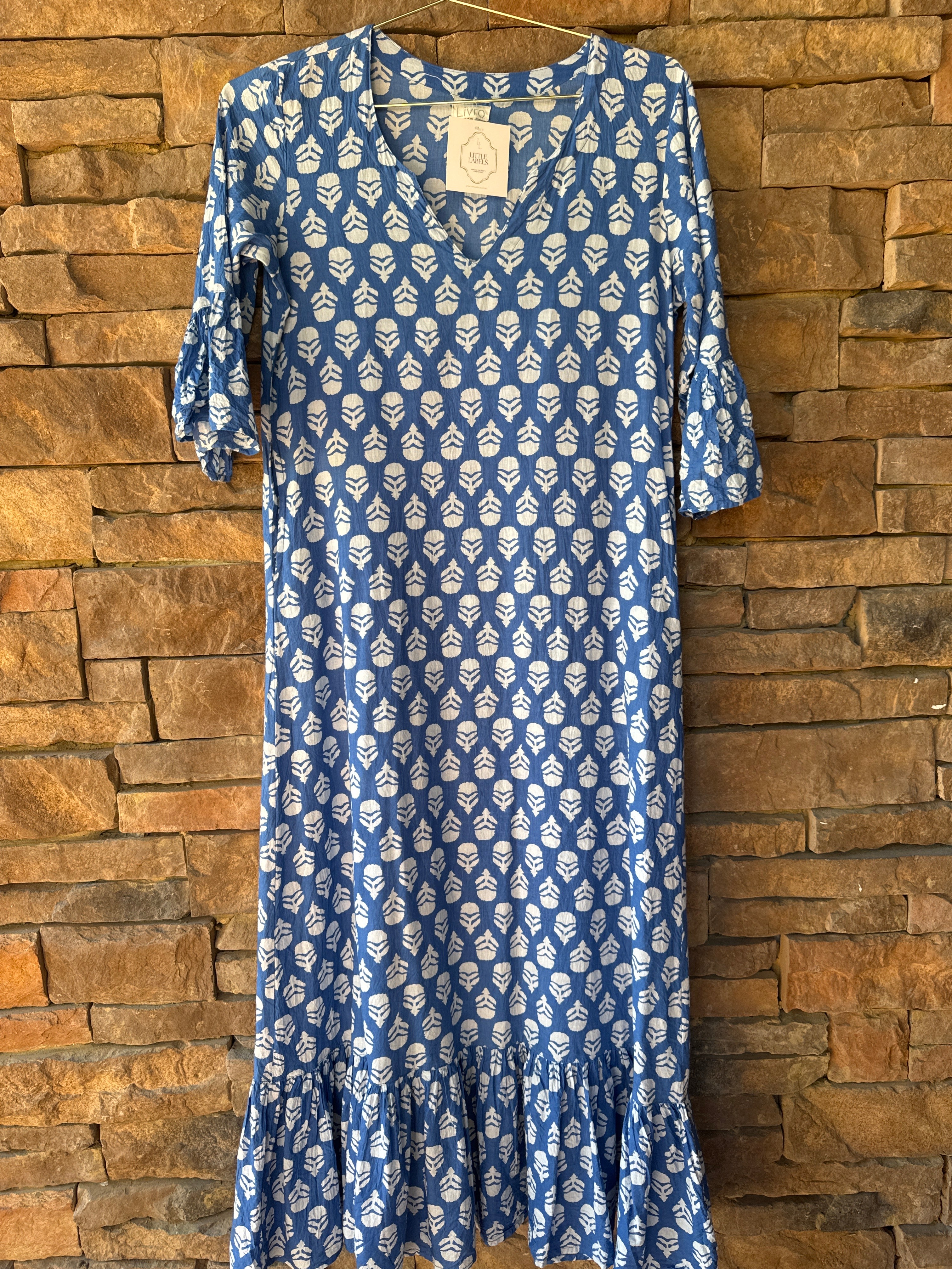LIVRO Blue Bell Sleeve Maxi XS