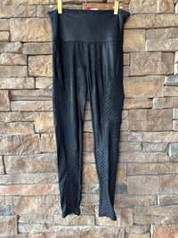 Spanx Black Moto Legging L