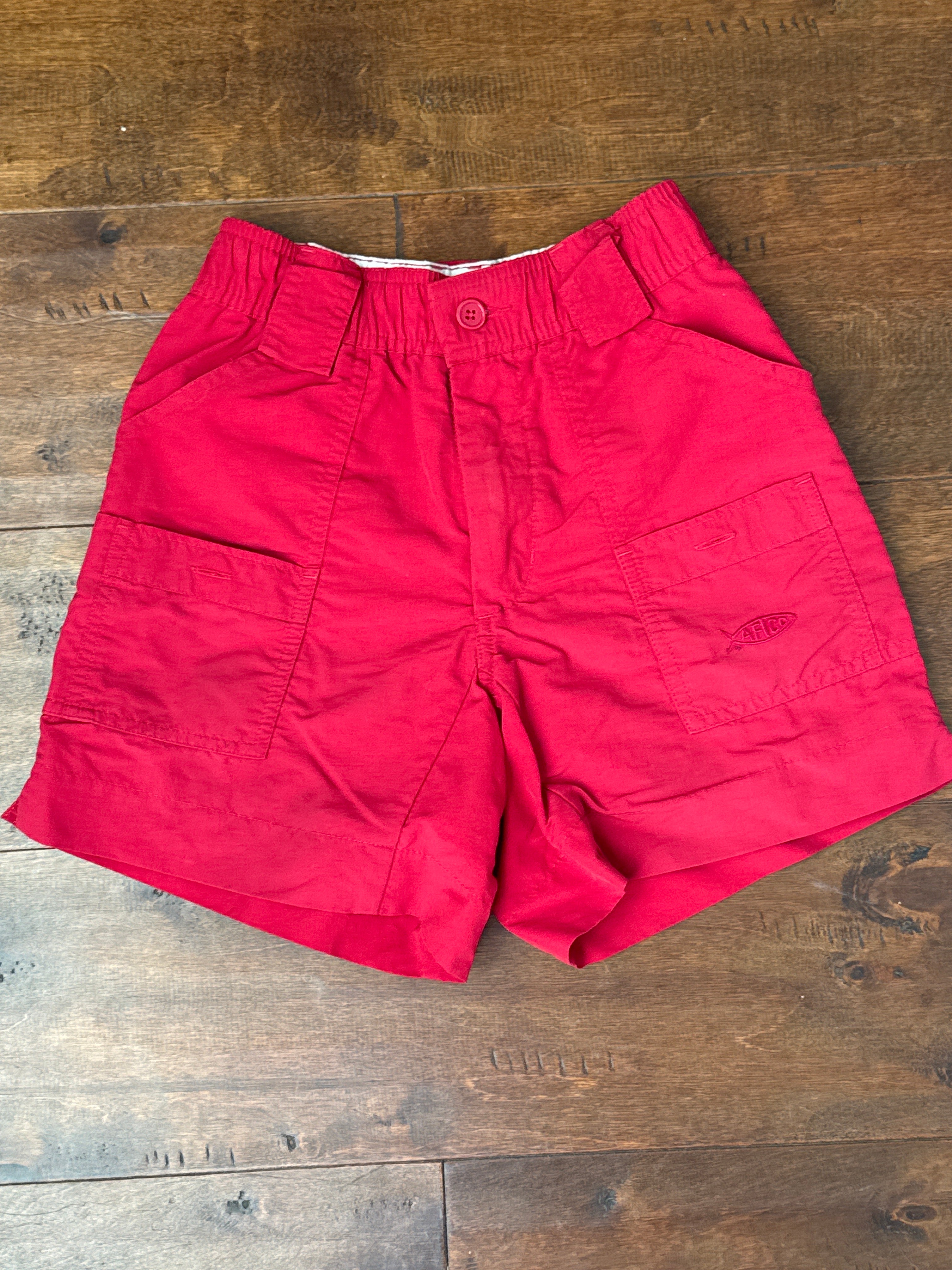 Aftco Red Short Size 22