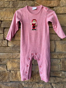 Squiggles Red Football Longall 6/9m