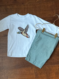 Classy Whimsy Mallard Two Piece Set 4T