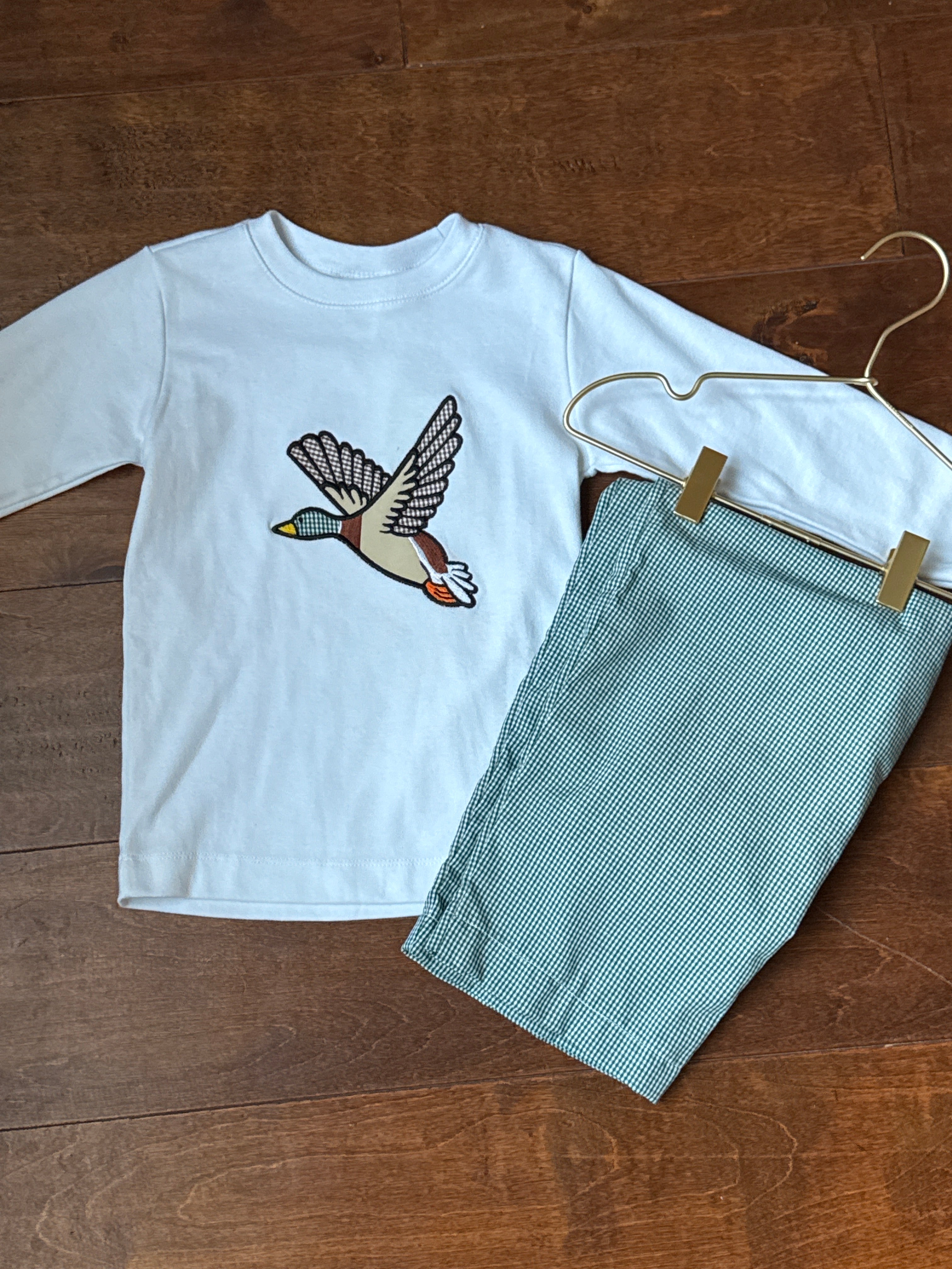 Classy Whimsy Mallard Two Piece Set 4T