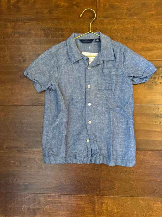 Janie and Jack Beach Club Chambray SS Polo 5