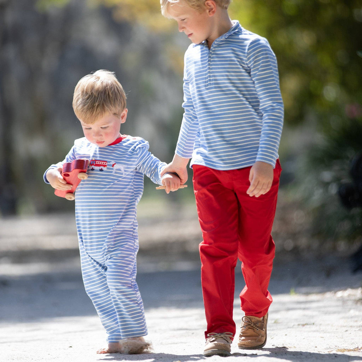 Fire Truck Dalmation Romper